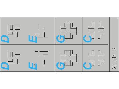  Fw 190D National Insignia 1/32 - Hasegawa - masks - image 3