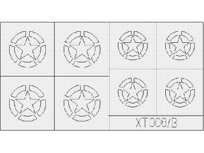  US Stars w/ segment Circle 1/35 - masks - image 3