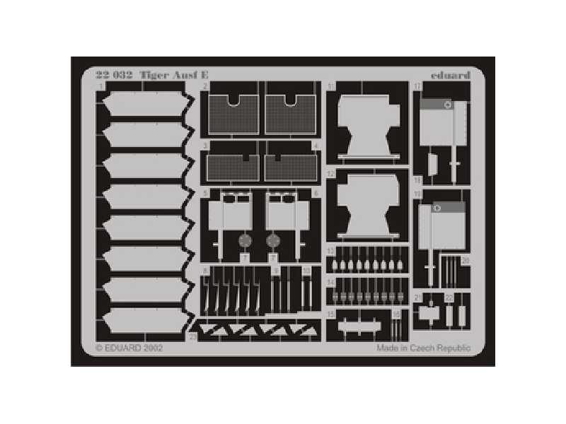 Tiger I Ausf. E 1/72 - Revell - image 1