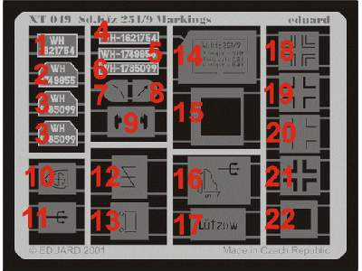  Sd. Kfz.251 Markings 1/35 - masks - image 2