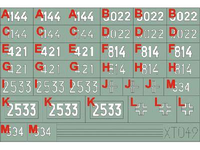  Sd. Kfz.251 Markings 1/35 - masks - image 3