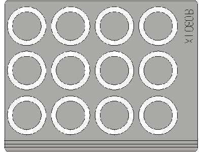  Sd. Kfz.7/1 wheel mask 1/35 - Tamiya - masks - image 3