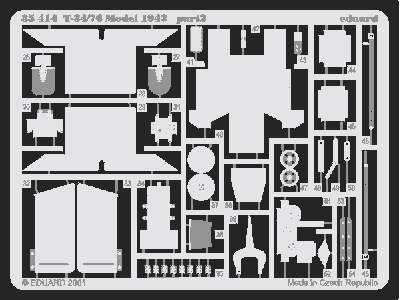 T-34/76 Model 1942 1/35 - Tamiya - image 3