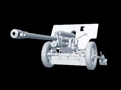 Soviet anti-tank gun ZiS-3 with five figures - image 8