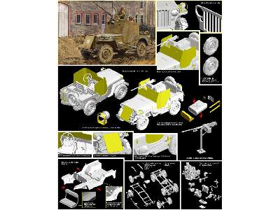 Armored 1/4 Ton 4x4 Truck w/.50-cal Machine Gun - image 2