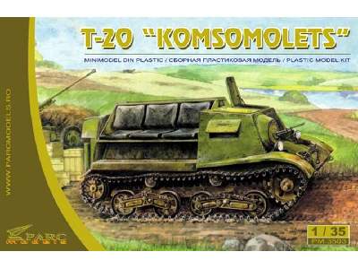 T-20 armored tractor Komsomolets - image 1