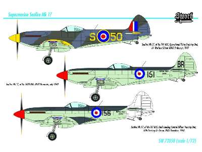 Supermarine Seafire Mk. XVII fighter - image 6