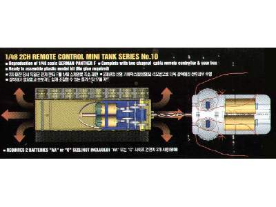 German Panther (motorized -  2 motors) - image 2