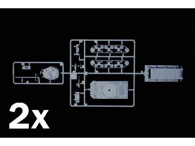 M4A3 76mm Sherman tank - 2 fast assembly models - image 4