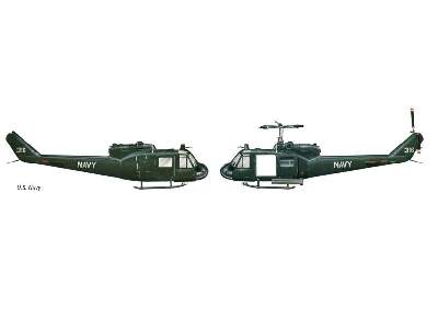 UH-1C Gunship - Huey helicopter w/Paints and Glue - image 5