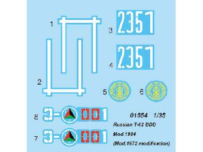 Russian T-62 BDD Mod.1984 (Mod.1972 modification) - image 3