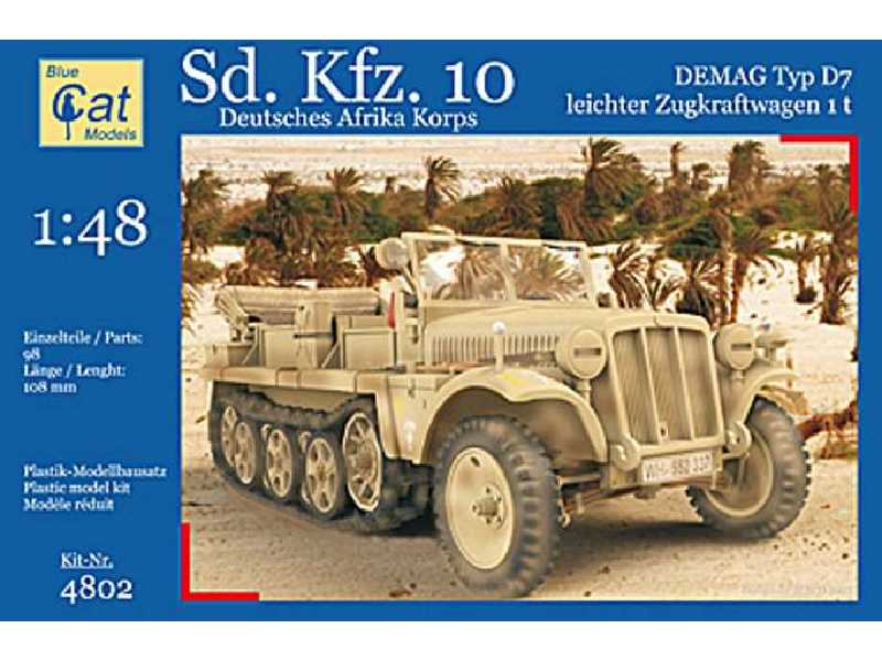 Sd.Kfz. 10 Demag D7 leichter Zugkraftwagen 1t Afrika Korps - image 1