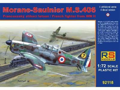 Morane Saulnier MS.406 french fighter - image 1