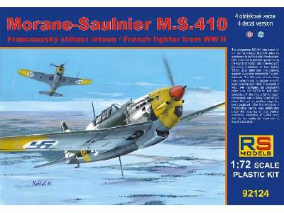 Morane Saulnier MS.410 french fighter - image 1