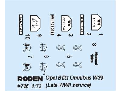 Opel Blitz Omnibus W39 Late WWII service - image 3