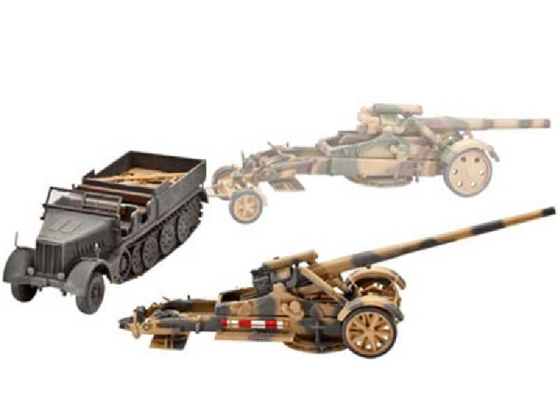 21cm Morser 18 or 17cm Kanone 18 & Sd.Kfz.9 FAMO - image 1