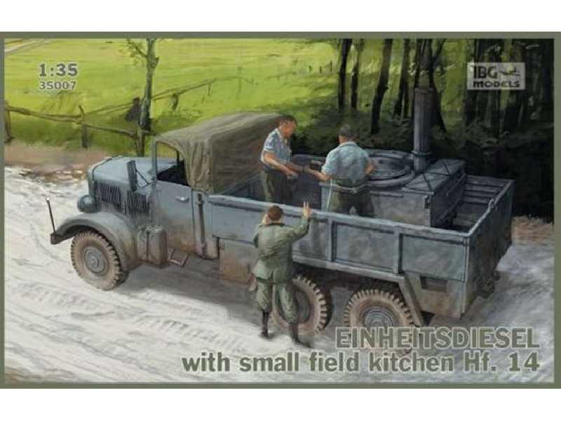 Einheitsdiesel with small field kitchen Hf.14 - image 1