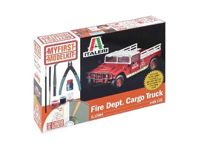 Fire Dept. Cargo Truck My First Model Kit - image 1