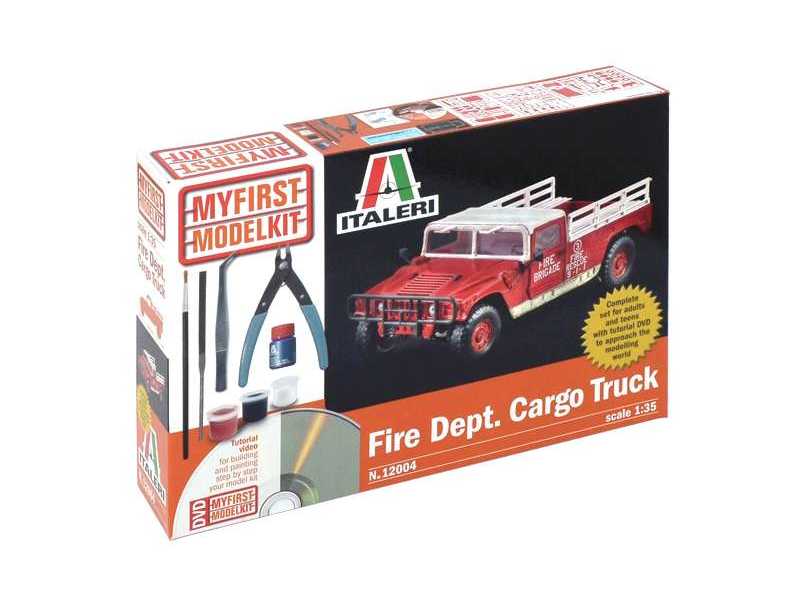 Fire Dept. Cargo Truck My First Model Kit - image 1