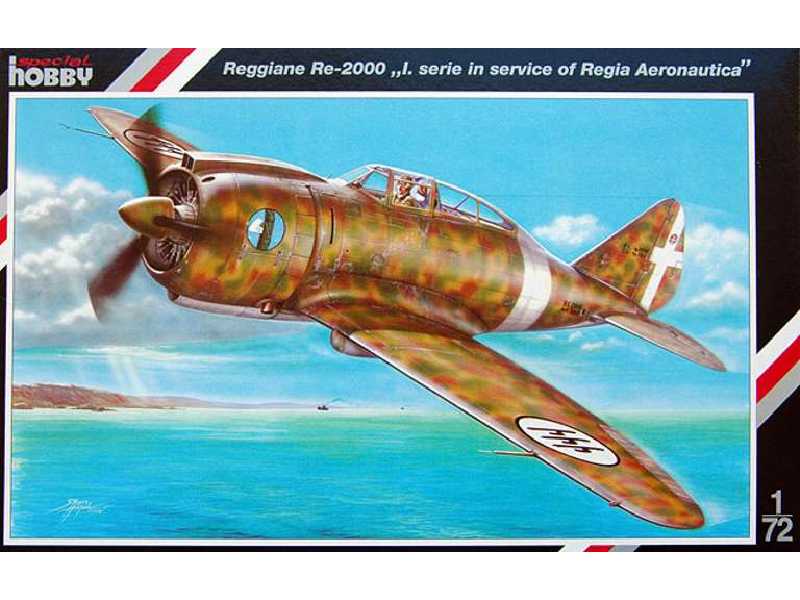 Reggiane Re-2000 I serie in service of Regia Aeronautica - image 1