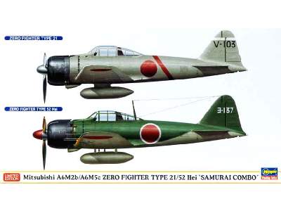 Mitsbshi A6m2b/A65c Zero Samuri (2 Kits) - image 1