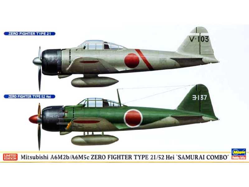 Mitsbshi A6m2b/A65c Zero Samuri (2 Kits) - image 1