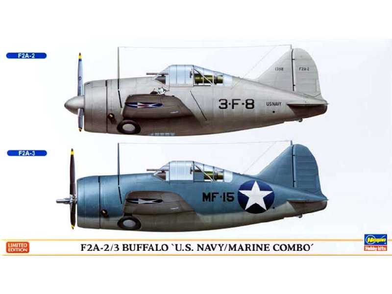 F2a-2/3 Bufflo US Navy/Marine - 2 Models - image 1