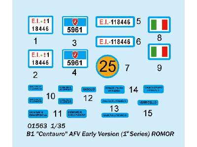 B1 Centauro AFV Early Version (1st Series) ROMOR - image 3