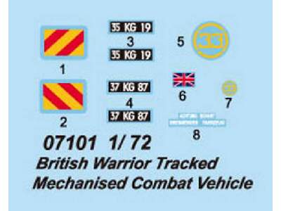 British Warrior Tracked Mechanised Combat Vehicle - image 3