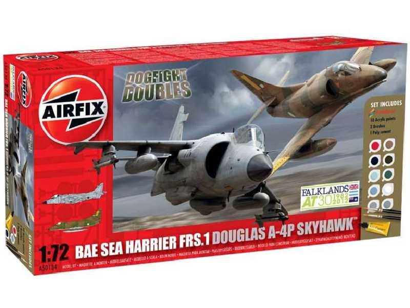 Dogfight Douglas A-4 Skyhawk & BAe Sea Harrier FRS-1 - image 1