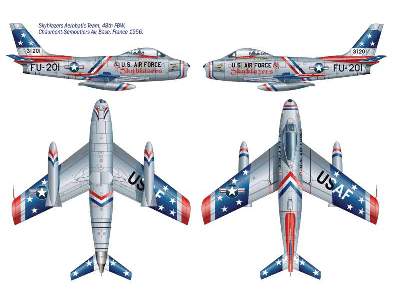 F-86F Sabre Jet Skyblazers - image 4
