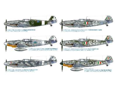 Messerschmitt BF 109 G-6 Italian ACES - image 1