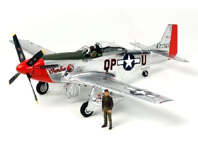 North American P-51D Mustang - Silver Color Plated - image 1