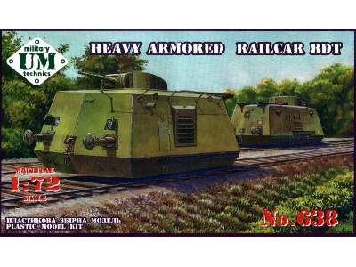 Heavy armored railcar BDT - image 1