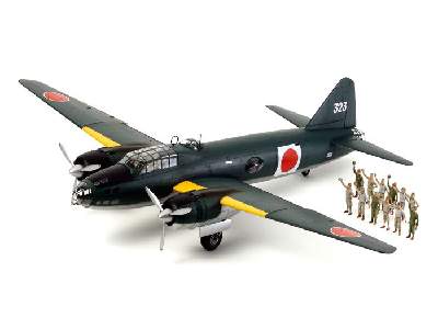 Mitsubishi G4M1 Model 11 - Admiral Yamamoto Transport w/17 Fig. - image 1
