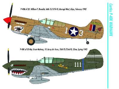 Curtiss P - 40K Warhawk - image 5