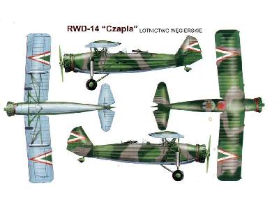 RWD-14 Czapla - lotnictwo węgierskie - image 2