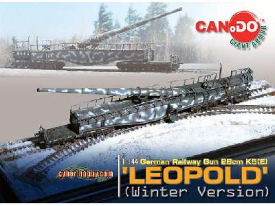 German 28cm Railway Gun Leopold - Winter Version - image 1