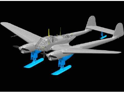 WWII German Focke-Wulf Fw-189A-1 with Sonderaktion Schneekufen - image 5