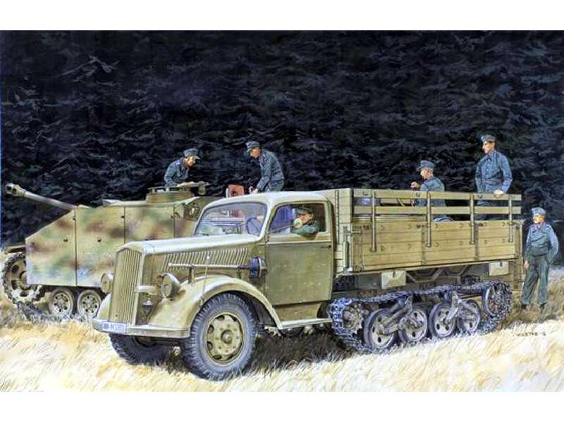 Sd.Kfz.3a Half-Track Truck Maultier - image 1