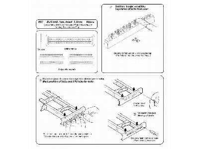 Bolt with hexagonal head 1,5 mm (60 pcs) - image 2