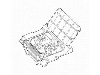 M-151 A2 Ford MUTT  Engine set - image 1