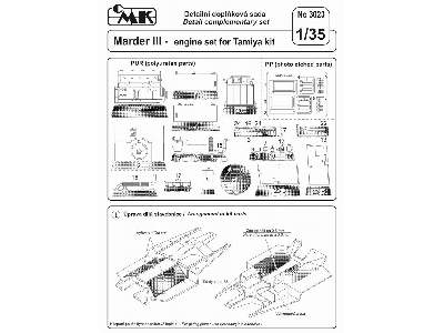 Marder III Engine set - image 2