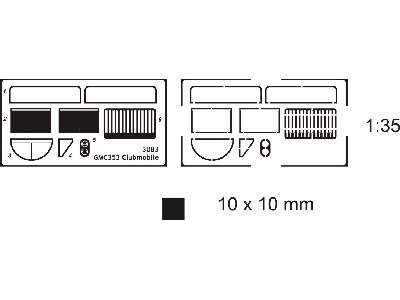 GMC353 Clubmobile - conversion set for Tamiya - image 2