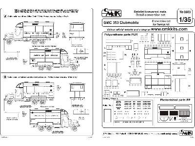 GMC353 Clubmobile - conversion set for Tamiya - image 3