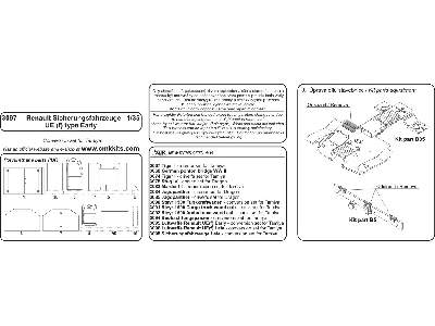 Renault Sicherungsfahrzeuge UE (f) Type Early - conversin set fo - image 2