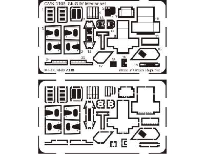 StuG IV - interior set for Dragon kit - image 2