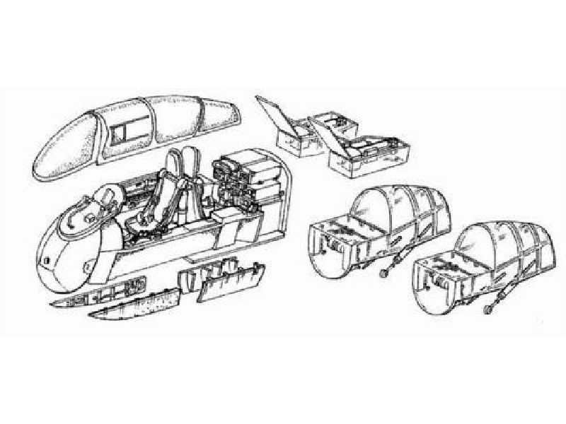 He 219 Uhu Interior set - image 1