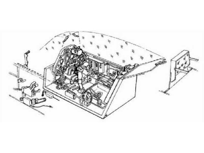 Me 109 K Interior Set - image 1