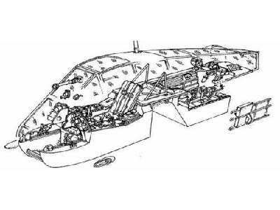 Me 410 B Interior Set - image 1